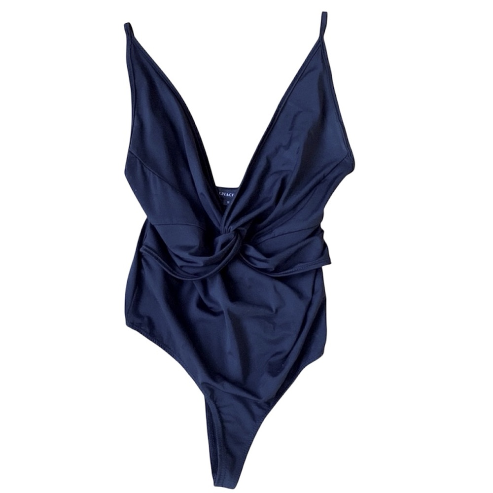 OLIVACEOUS Black Bodysuit